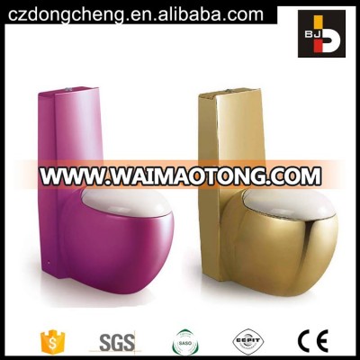 bathroom design ceramic sanitary ware colored wc one piece toilet